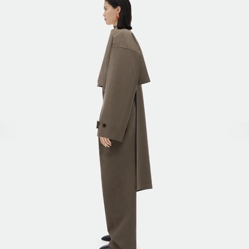 brown cape scarf