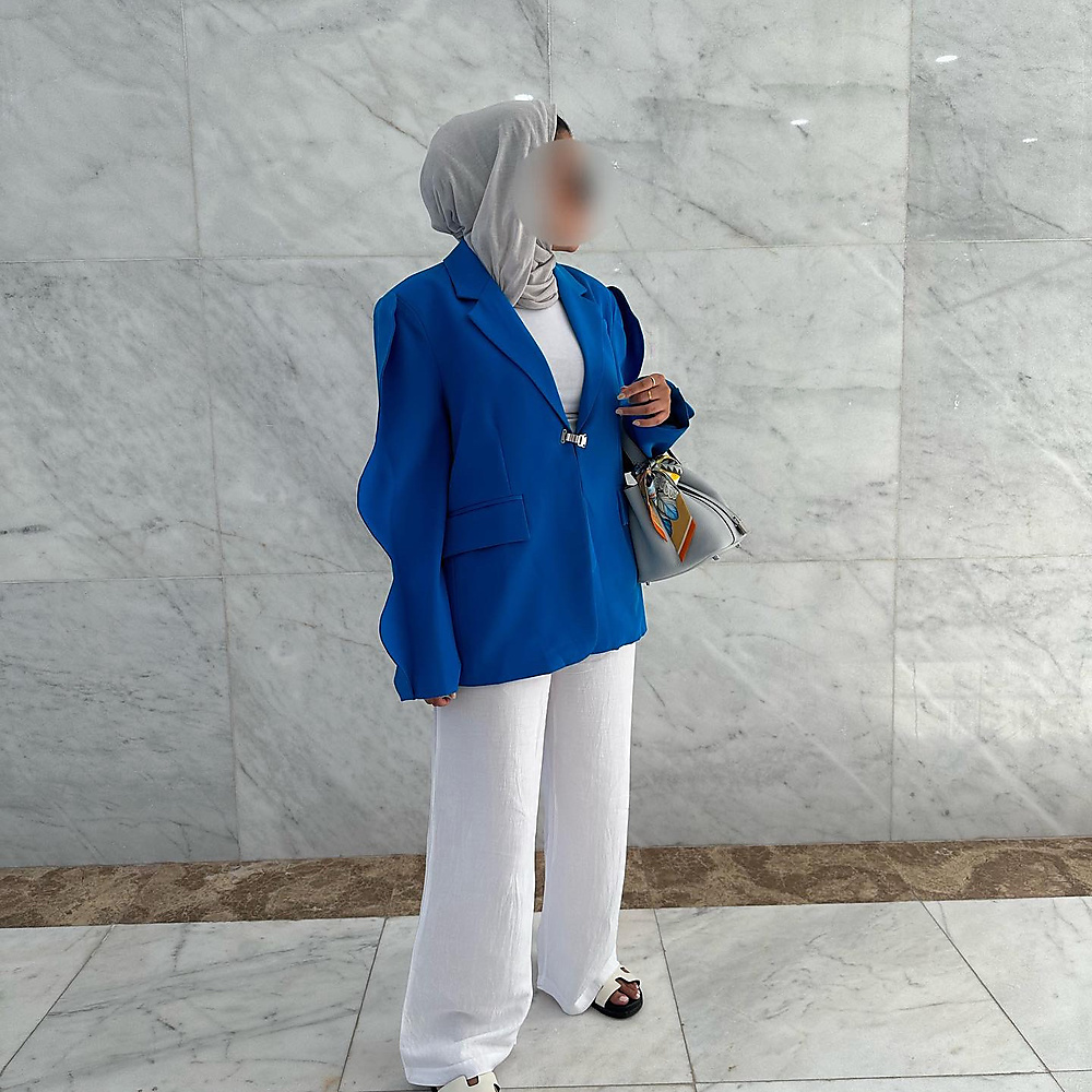 blue blazer