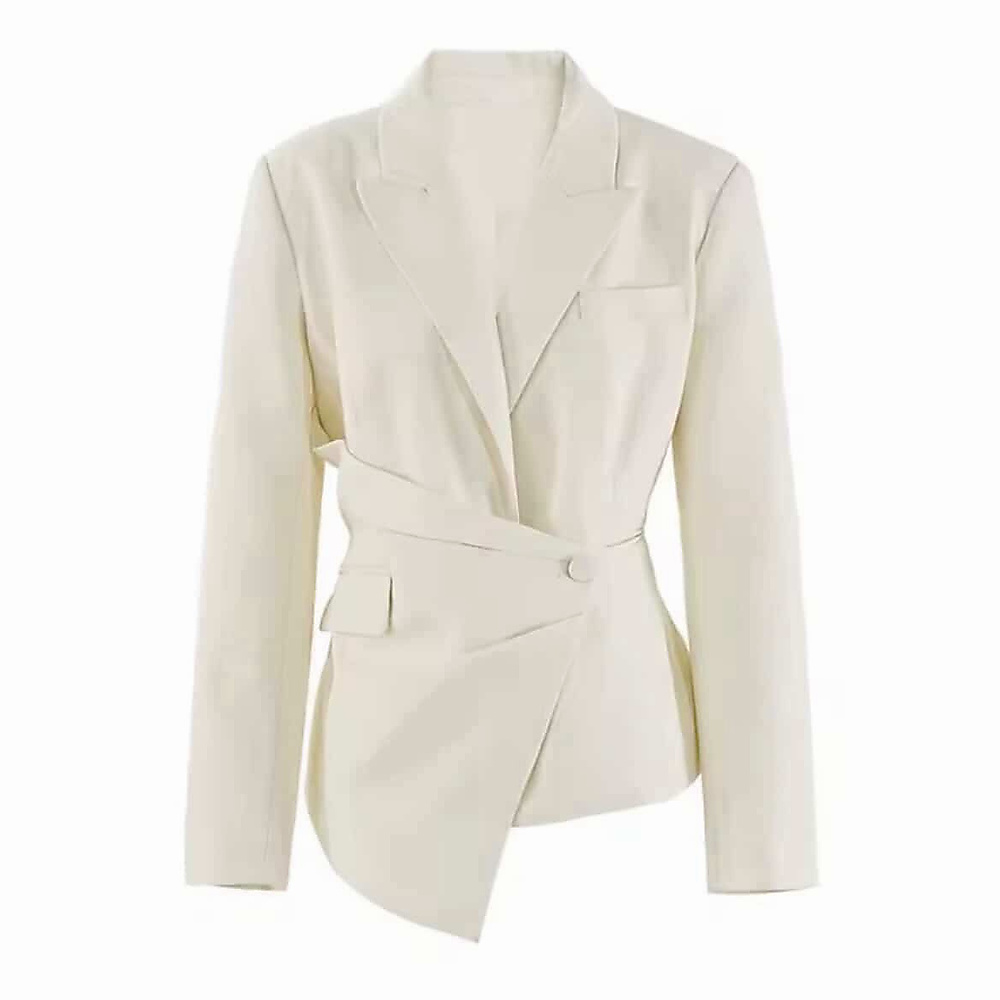 wrapping blazer