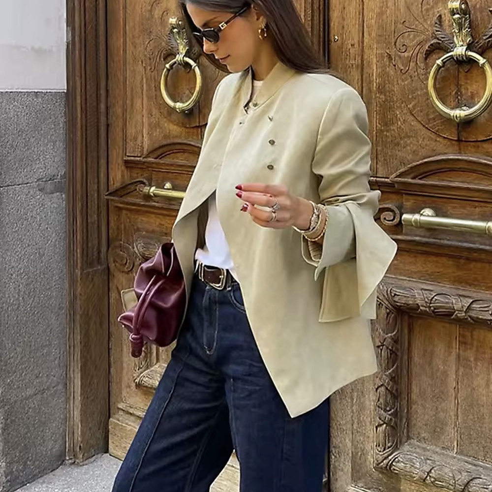 green blazer