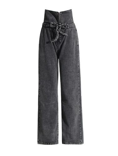 High wiest black  jeans