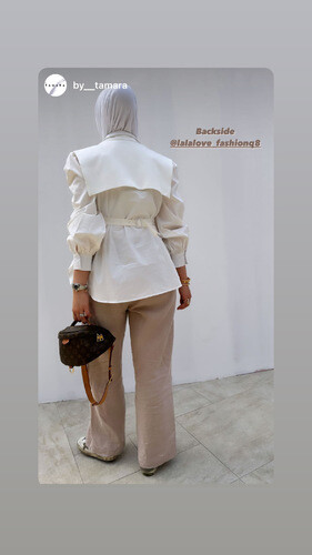 White shirt with collar