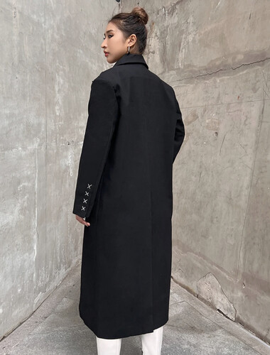 Black long blazer