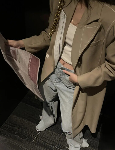 Bije long blazer