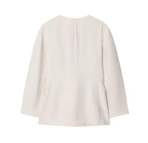 Creamy blazer