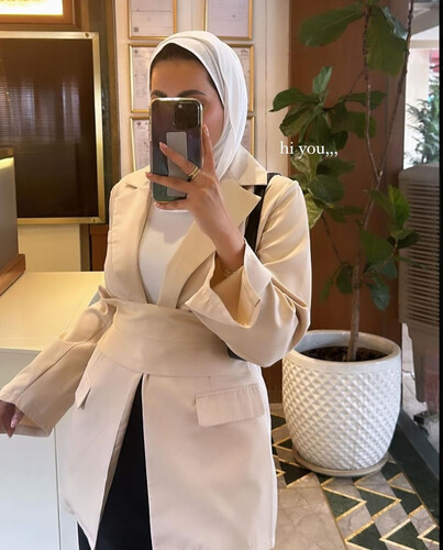 Bije blazer with belt