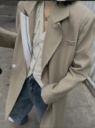 Bije long blazer