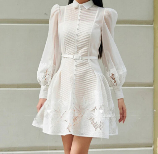 White dress