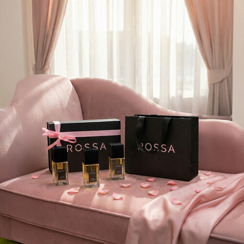 Black Package without a Flower Bouquet