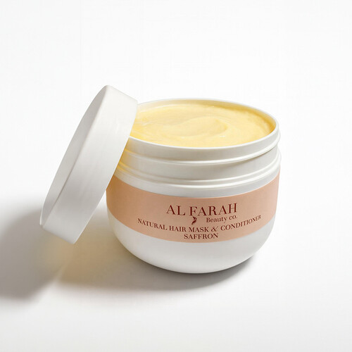 Natural Hair Mask & Conditioner Saffron