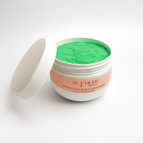 Natural Hair Mask & Conditioner Avocado & Banana