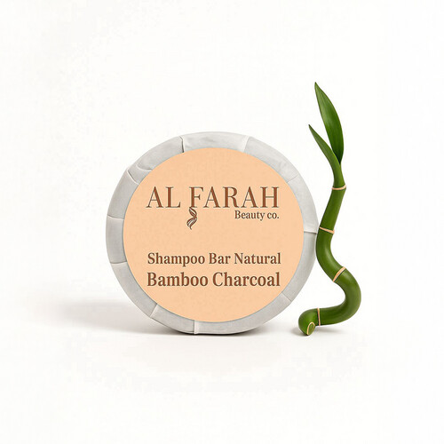 Natural Shampoo Bar Bamboo Charcoal