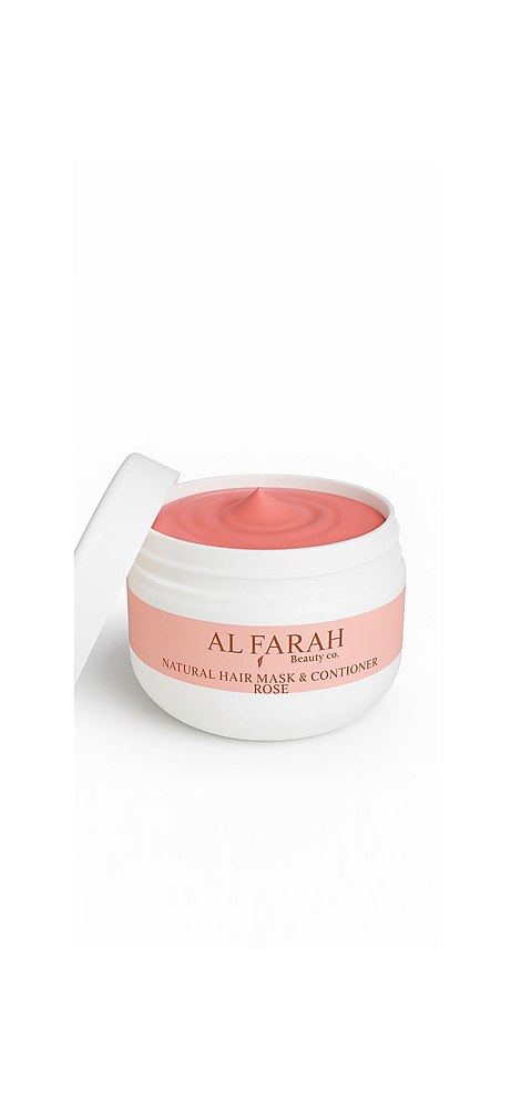 Natural Hair Mask & Conditioner Rose