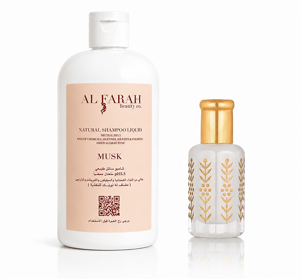 Natural Shampoo liquid Musk