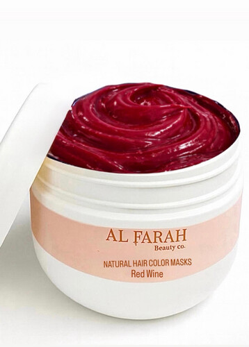 Natural Hair Color Masks Red Wine