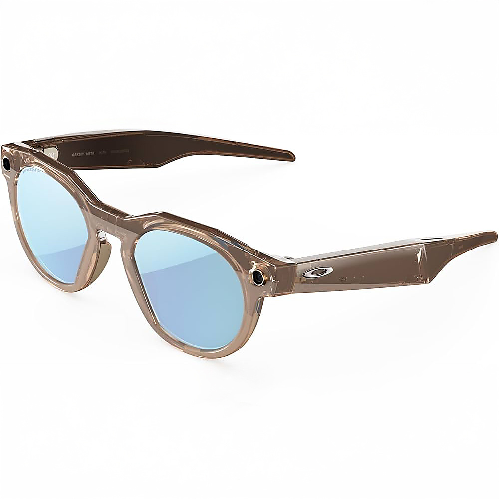 Meta Oakley HSTN, Warm Grey | Smart AI Glasses for Men, Women — Camera, Audio, Video Recording — Pri
