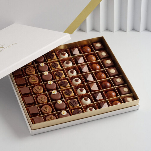Large White Chocolate Box