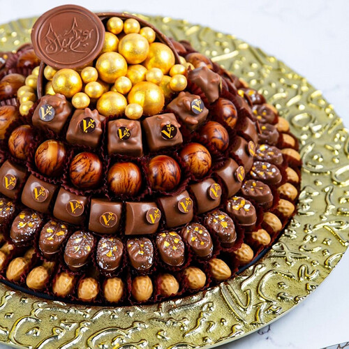 Eid (3) Mix Chocolate Golden Tray 1.9 KG