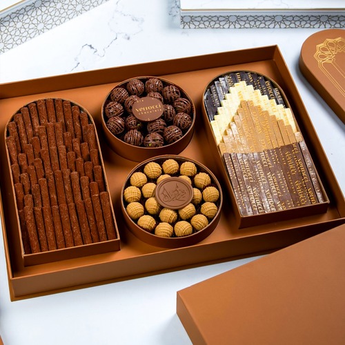 Verrocci Chocolate Luxury Honey Box – Mixed Chocolate Selection