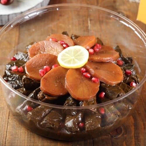 Grape Leaves Plate With Molasses for Zuwarah