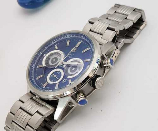 Used Men Watch Brands TaGHuer Gran Carrera Blue Silver   SKU-2122
