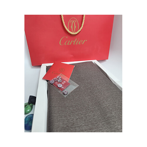 Dishasha Cloth  Cartier Brand Brown Color           SKU-1849