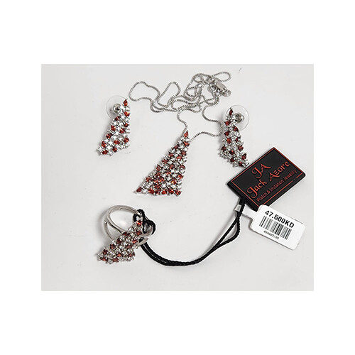 Jack Azore Jewellry, Necklace, Bracelet, Ring,Earing      SKU-1126