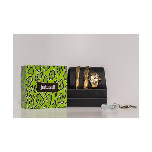 Just Cavalli Brand - Women Watch - Snake Shape Gold             SKU-83