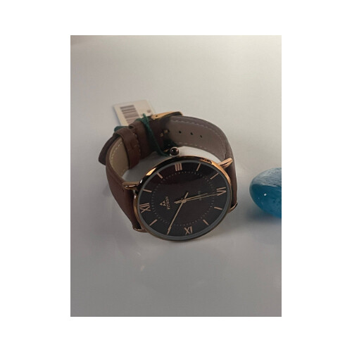 Fitron Men Watch Brown Leather inner Brown             SKU-90