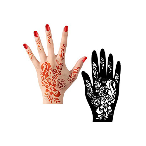Henna - Instant Boday Art For Girls Hands             SKU-105