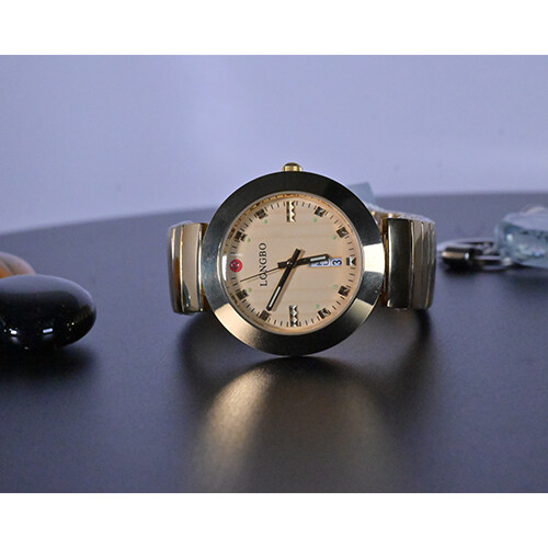 LongBo Brand Watch - Gold Color             SKU-183