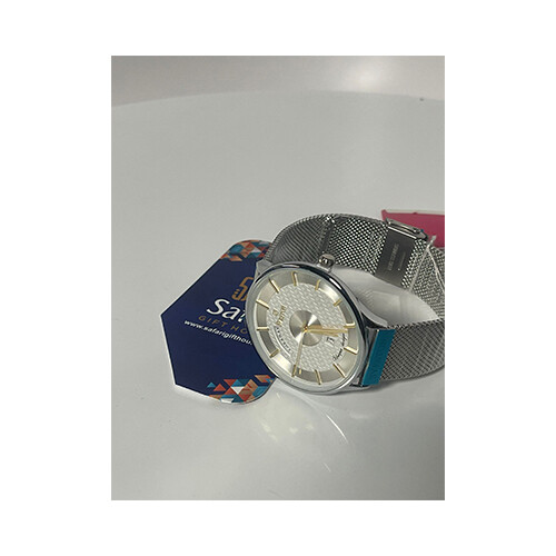 Sveston Men Watch Steel in White             SKU-196