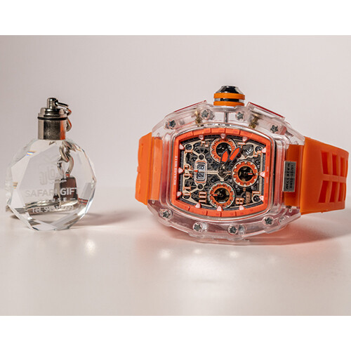 Richard Mile Orange Runbber in Orange             SKU-204