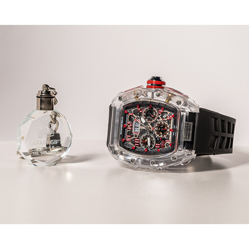 Richard Mile Transparent in Black             SKU-205