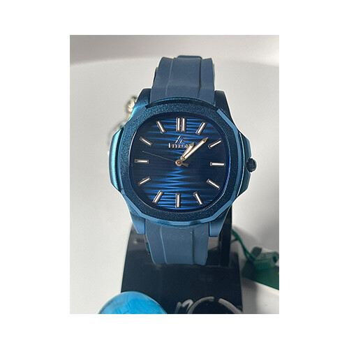 Watch - FITRON  - Brand - For Men Sport Watch Rubber Blue inner Blue Border Blue             SKU-223