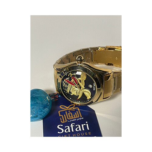 BestWin Men Watch Steel Gold             SKU-230