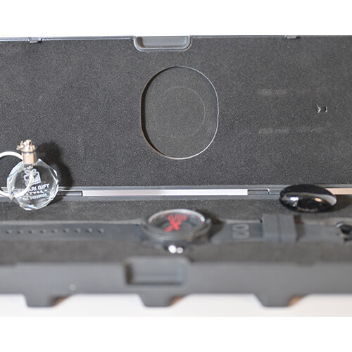 X Watch Black Leather in Black Box             SKU-239