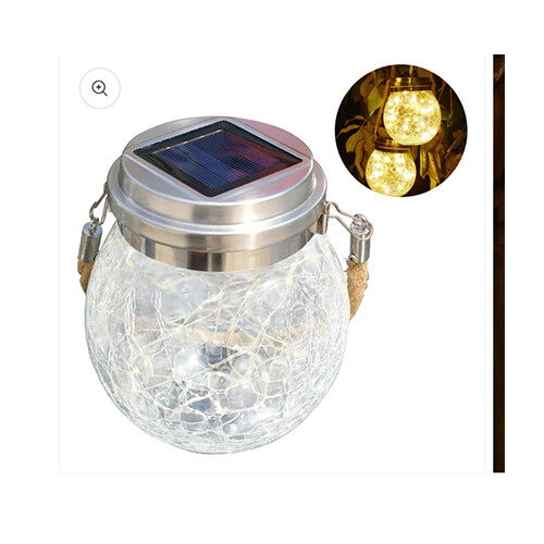 Solar Glass Decoration Light           SKU-323