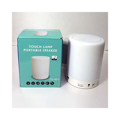 Touch Lamp Portable Speaker CL-671 Color           SKU-360