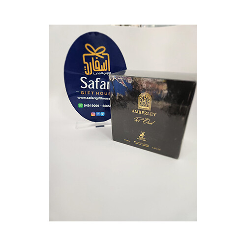 Maison Alhambra Amberley Pur Oud 100ml Unisex -  Black             SKU-377