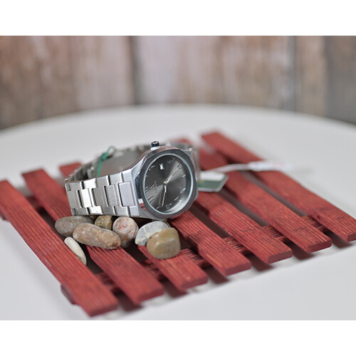 Watch - FITRON  - Brand - for Men - Color - Silver - Inner Silver - (Strap Steel)             SKU-50