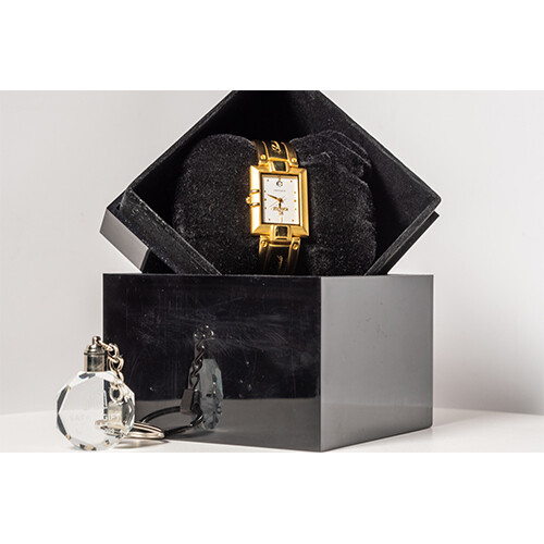 ML MONALYSE  Watch - for  Women - Color - Gold -             SKU-608