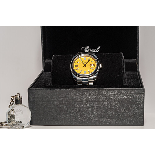 EVAL Watches - Set Men & Women  - Color - Silver              SKU-612