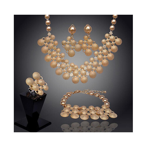 Accessories - For Women - Full Set - Color - Gold             SKU-638