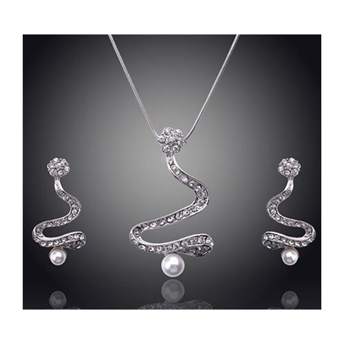 Accessories - For Women - Set - Color - Silver Pearl 1             SKU-655