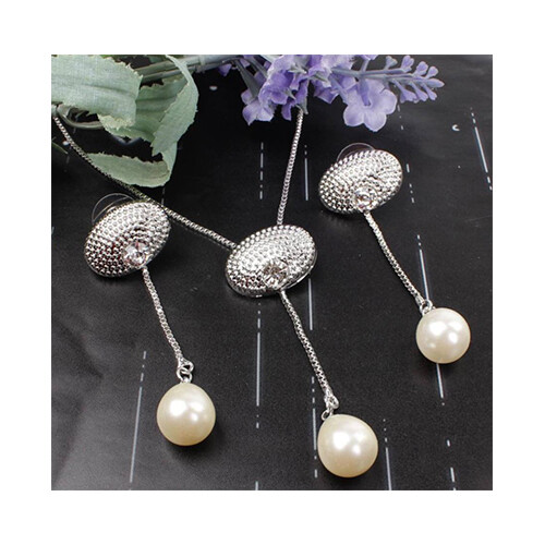 Accessories - For Women - Set - Color - Silver Pearl 4             SKU-658