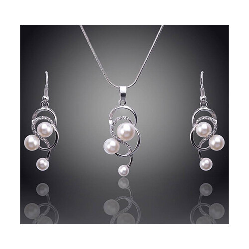Accessories - For Women - Set - Color - Silver Pearl 4             SKU-659