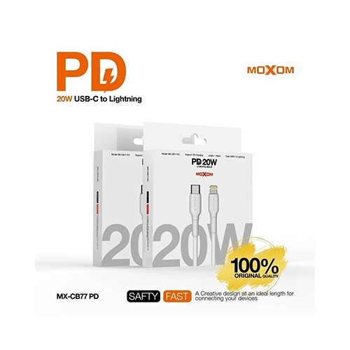 MOXOM USB-C to Lighting -PD 20W             SKU-844