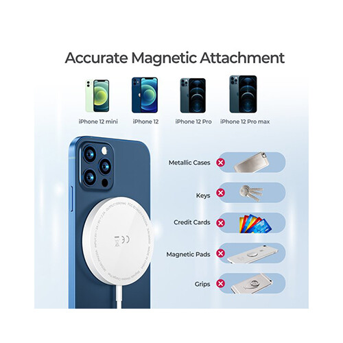 Jomroom Magnetic charger 15W JR-A41             SKU-850