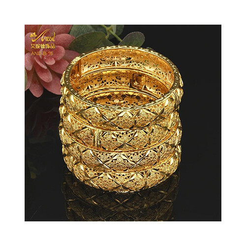 Trend 18K Pleated Italian 24K Gold             SKU-1029